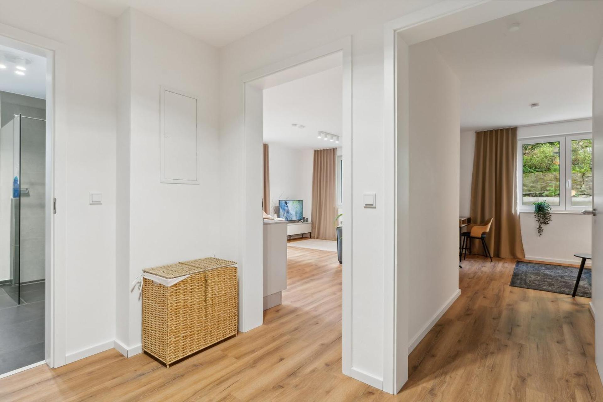 Deluxe Apartment In Bielefeld City Mit Parkplatz Und Terrasse מראה חיצוני תמונה
