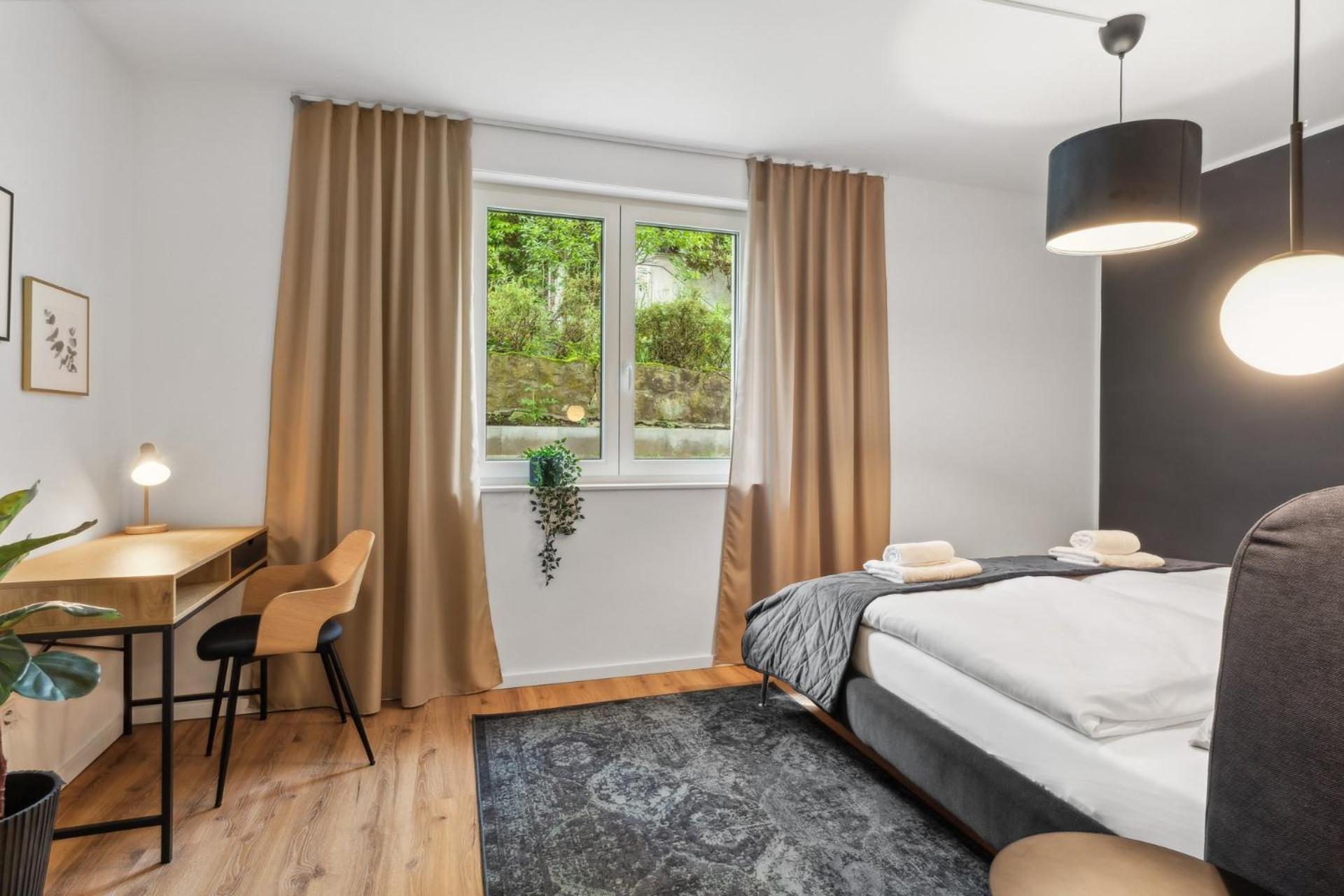 Deluxe Apartment In Bielefeld City Mit Parkplatz Und Terrasse מראה חיצוני תמונה