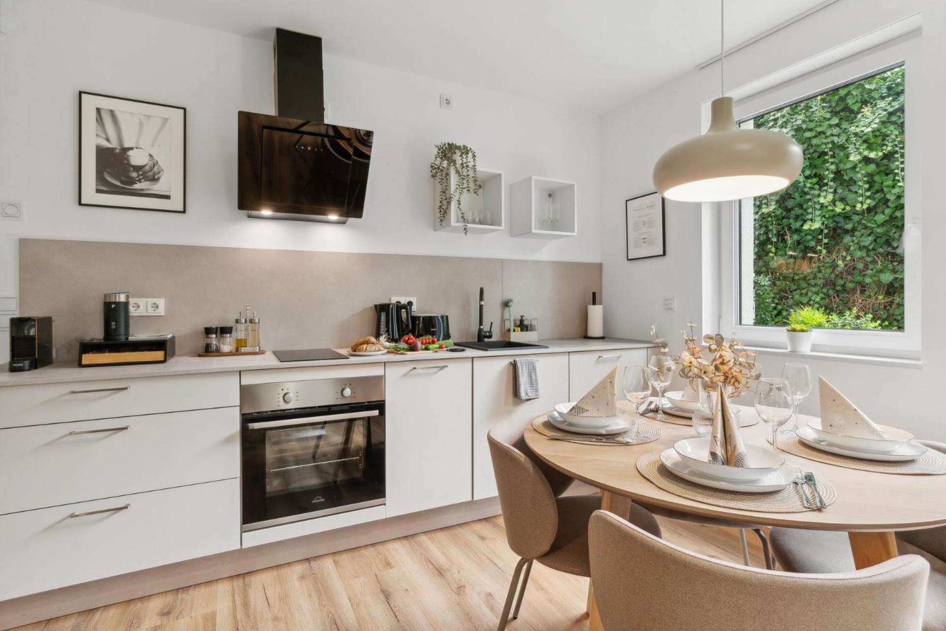 Deluxe Apartment In Bielefeld City Mit Parkplatz Und Terrasse מראה חיצוני תמונה
