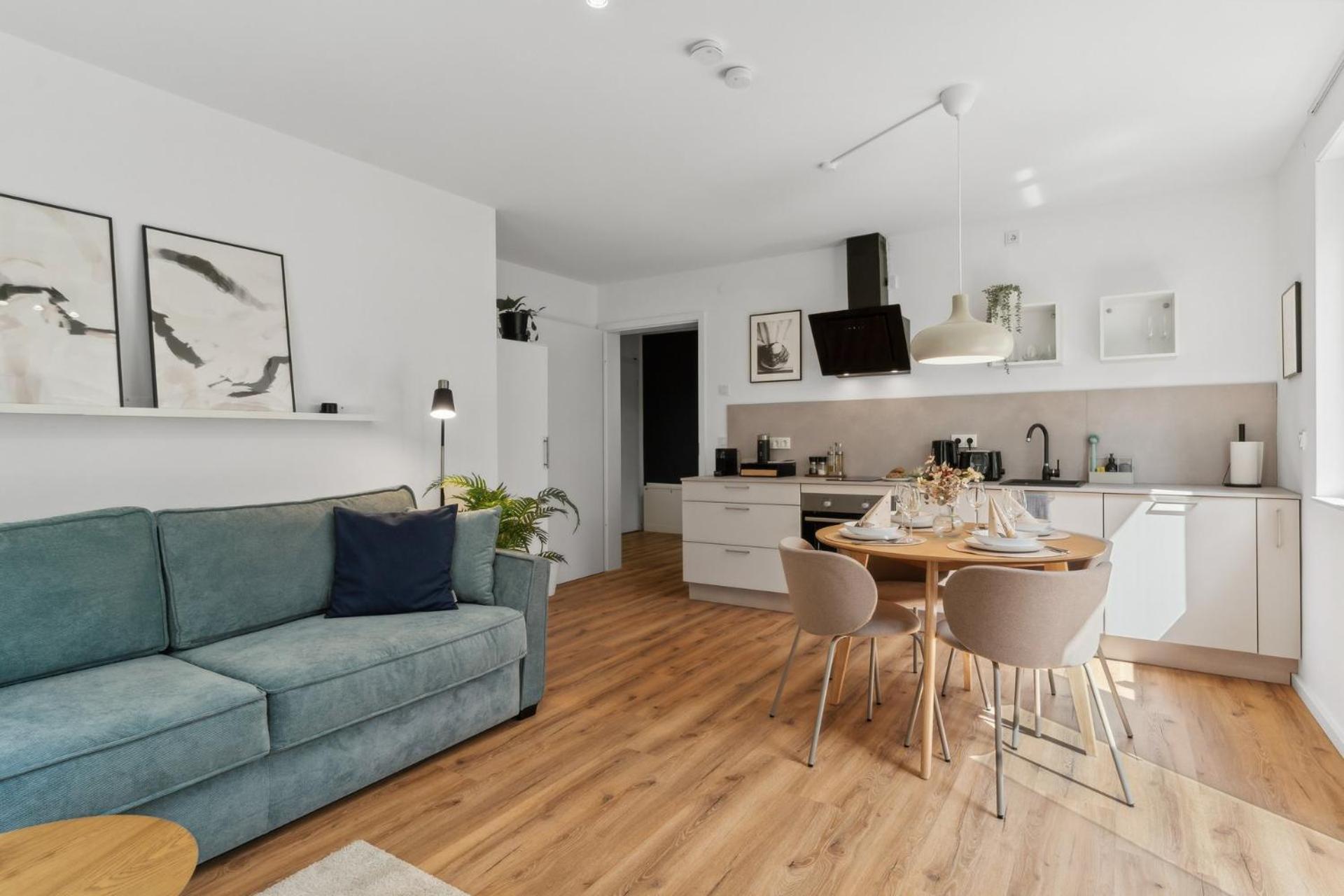 Deluxe Apartment In Bielefeld City Mit Parkplatz Und Terrasse מראה חיצוני תמונה